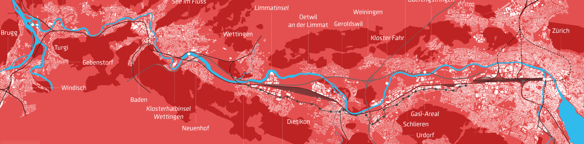 Digitales-3D-Limmatstadtmodell